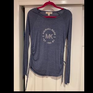 NWT Michael Kors Beaded Long Sleeve Top